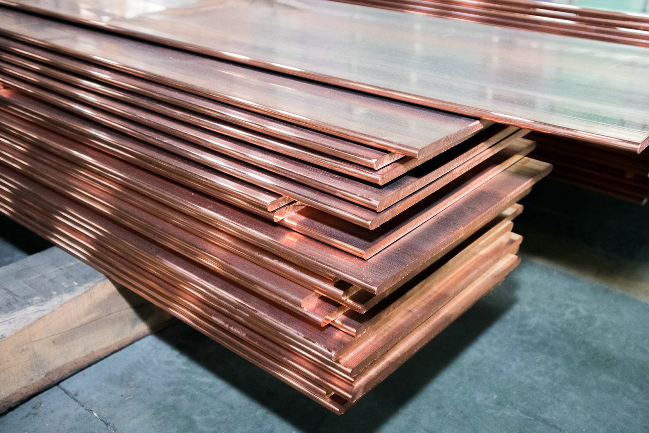 Red Copper Wide-thin Row